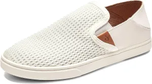 OLUKAI Pehuea Women's Slip On Sneakers, Casual Everyday Shoes with Easy On & Off Design, Breathable Mesh & Drop-in Heel, All-Day Comfort & Support