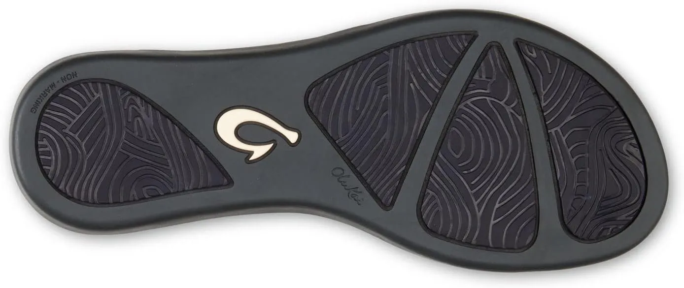 OLUKAI Upena Women's Beach Sandals, Quick-Dry Flip-Flop Slides, Water Resistant & Modern Low Profile Design, All-Day Comfort Fit & Wet Grip Soles