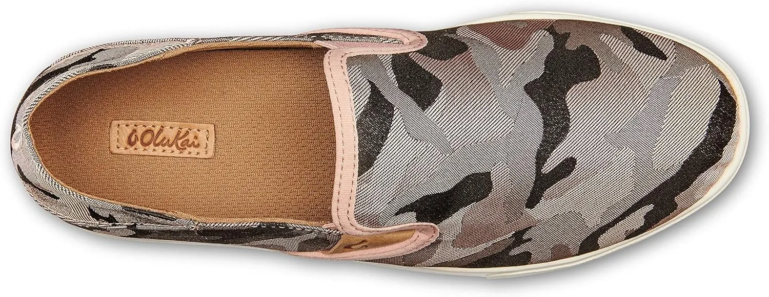 OLUKAI Women's Pehuea Pa'i Slip-On Sneakers, Lightweight Shoes, All-Day Comfort, Breathable Mesh Design