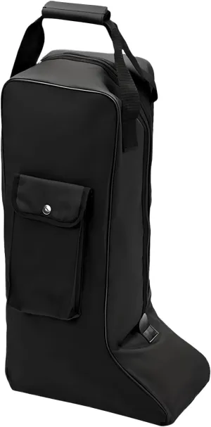 Portable Dust Proof Boot Storage Bags, Horse Riding Tall Boot Bag, Waterproof Equestrian Equipment Organizer, Oxford Cloth and Leather Knight Boot Carry Bag