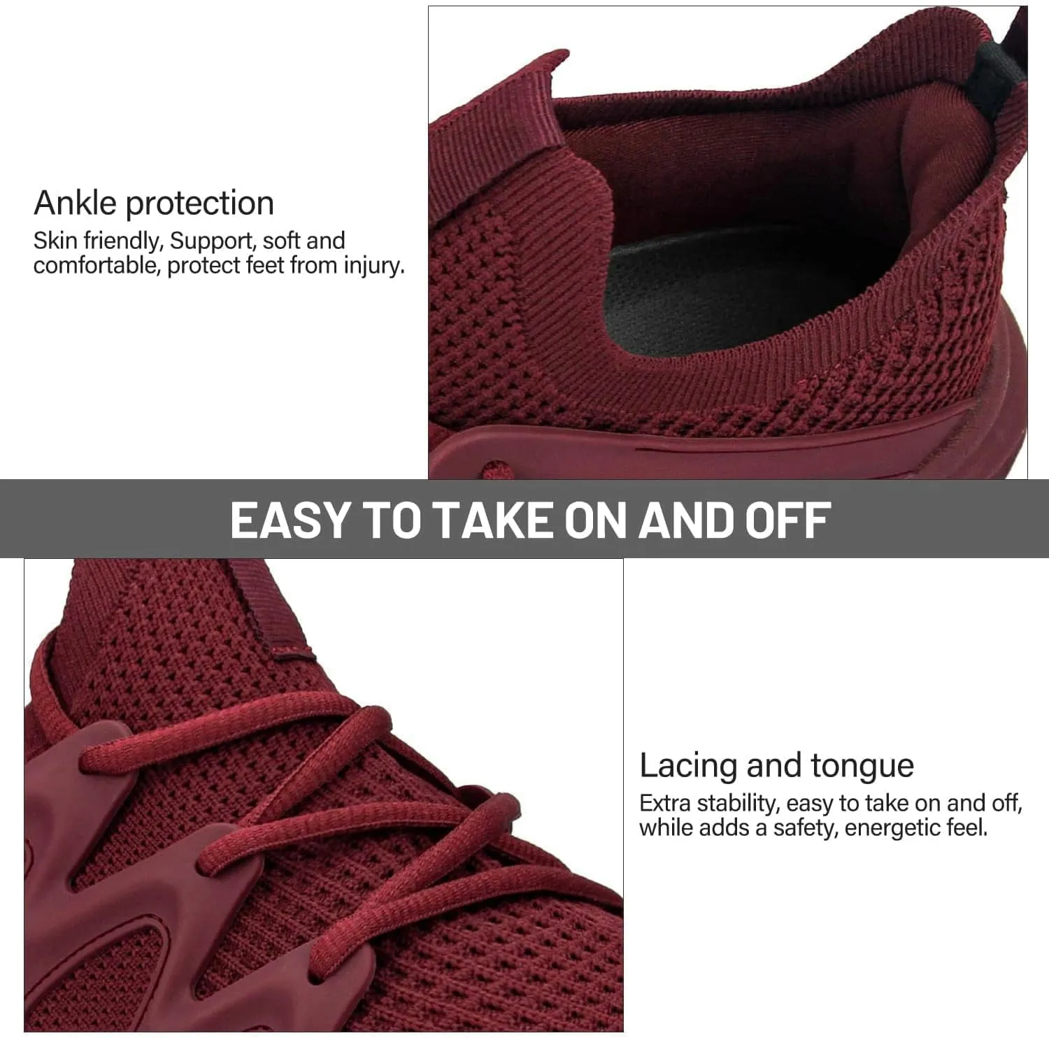Pujcs Women Shoes Lightweight Tennis Shoes Non Slip Gym Workout Shoes Breathable Mesh Walking Womens Sneakers