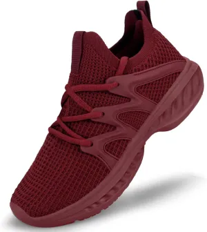 Pujcs Women Shoes Lightweight Tennis Shoes Non Slip Gym Workout Shoes Breathable Mesh Walking Womens Sneakers