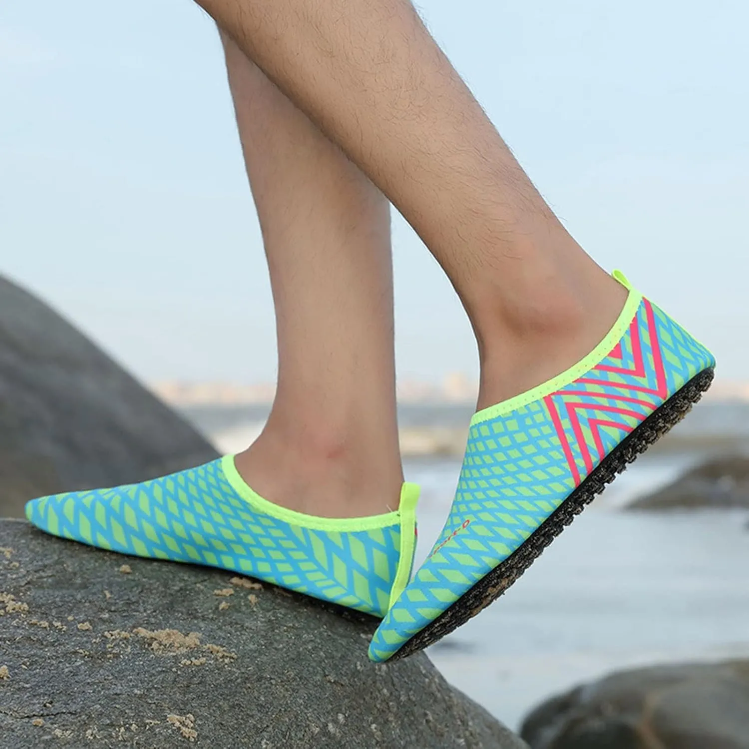 Quick Dry Aqua Water Shoes Barefoot Beach Swim Pool Shoes for Women Men Outdoor Sports Hiking Surf Yoga Lightweight Non Slip Footwear