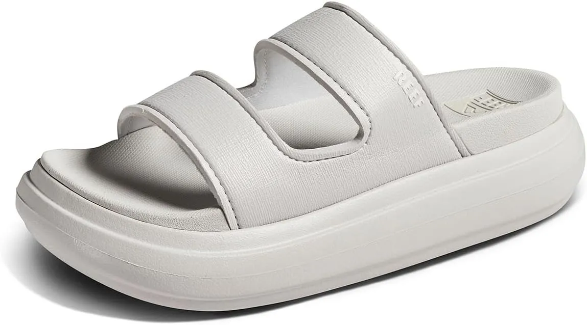 Reef Cushion Bondi 2 Bar Womens Slide Sandal, Lightweight and Supportive Footbed, Water Friendly