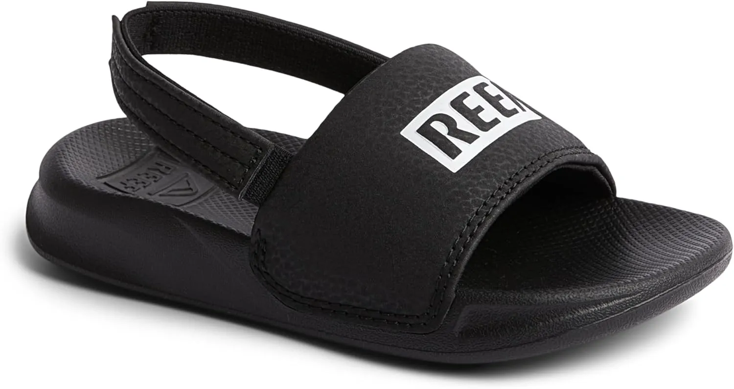 REEF Toddler/Little Kid One Slide Sandal, Lightweight & Water Friendly, Backstrap