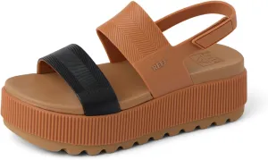 REEF Women's Water Vista Higher Platform Sandal, Water Friendly, Adjustable Strap