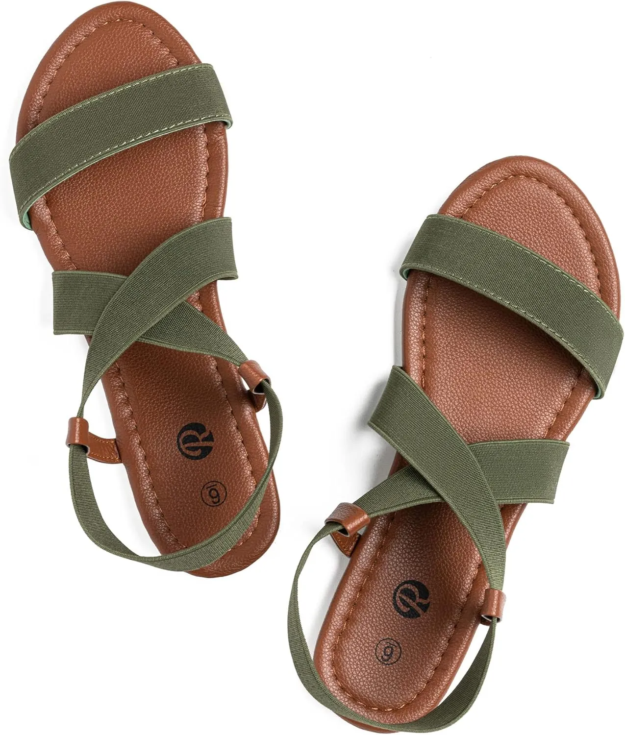 Rekayla Flat Elastic Sandals for Women