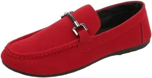 Round Toe Simple Resistant Anti-Slip Flat Heel Walking Slip-ons Party Shoes Wedding Loafers for Mens