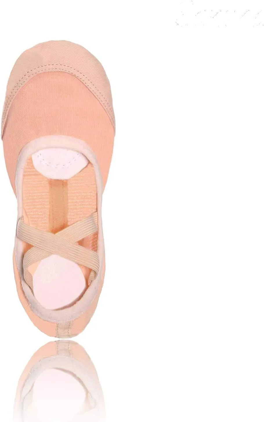 SANSHA Women's Split Leather Sole Soft Ballet Shoes 83x Pro-fit Flat