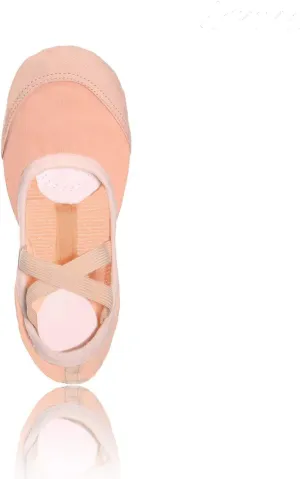 SANSHA Women's Split Leather Sole Soft Ballet Shoes 83x Pro-fit Flat