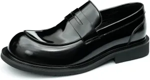 Santimon Men's Loafers & Slip-Ons Formal Dress Shoes Fashion Casual Business Wedding Leather Summer Shoes Penny Loafers Mocasines Hombre