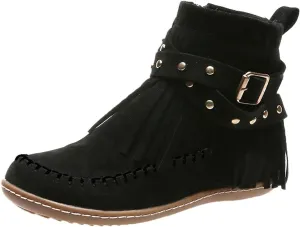 SBGMoSJ Black Ankle Boots for Women High Heel Black Wedge Booties for Women Wide Width Boots Cutout Beige Flat Booties High Heel Ankle Boots for Women Wide Feet