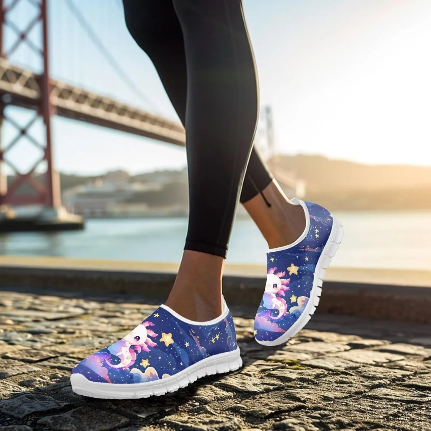 Shoes for Womens Flats Sneakers Sport Athletic Tennis Shoe Slip on Loafers Footwear