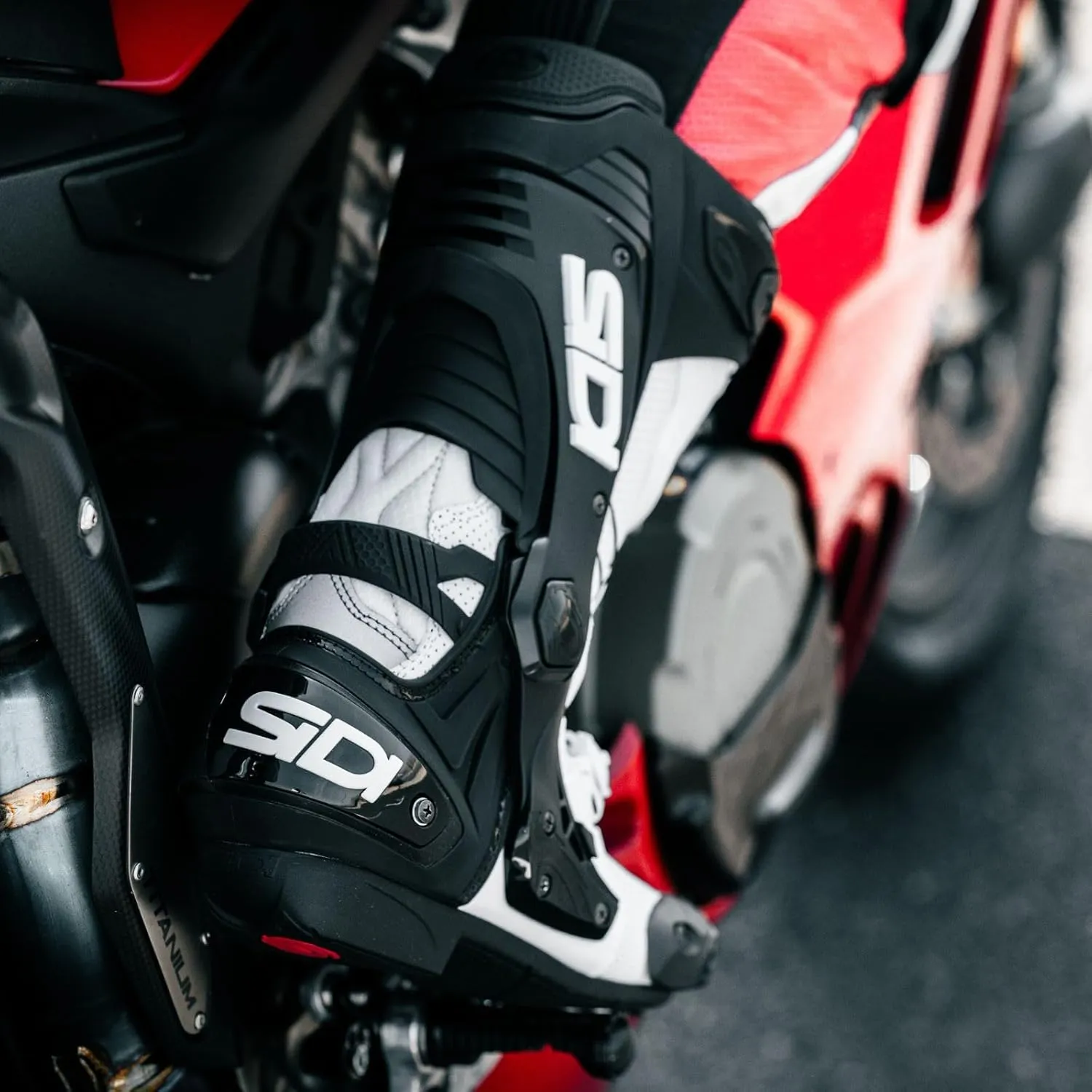 Sidi Rex Air Racing Motorcycle Boots