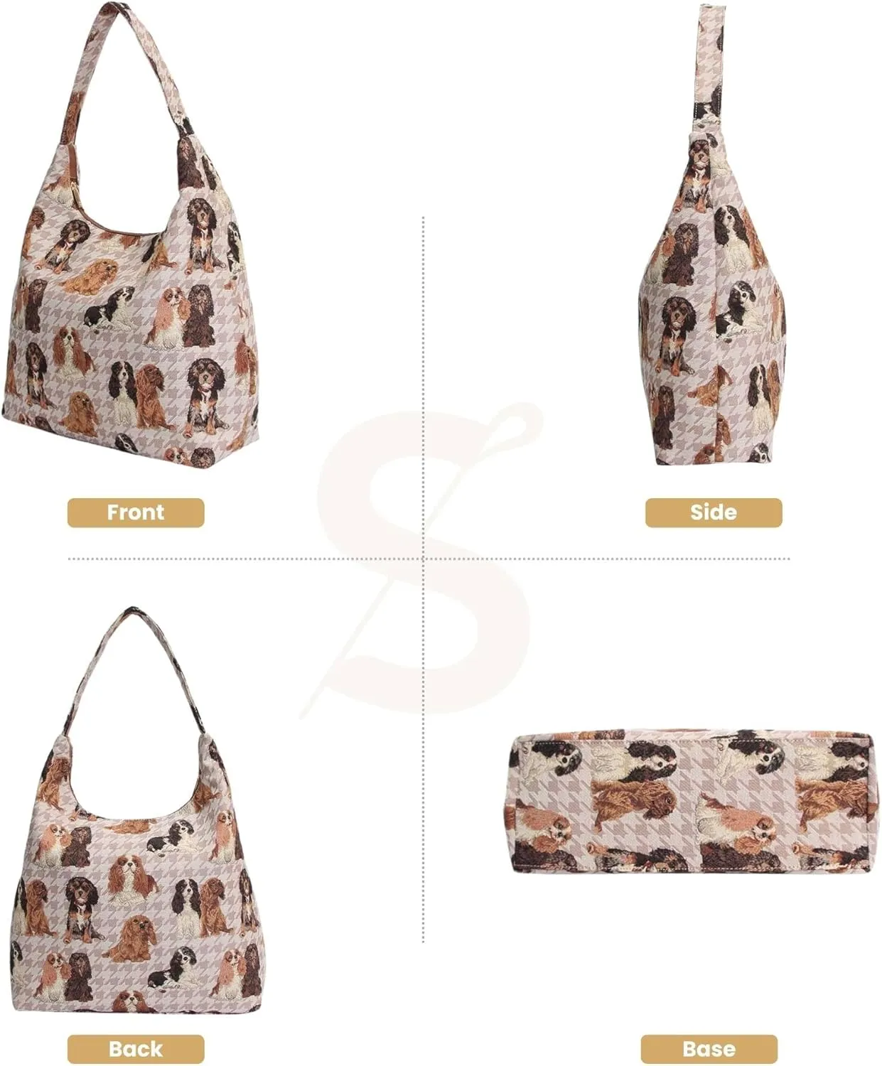 Signare Tapestry Hobo Shoulder bag Slouch Purse For Women