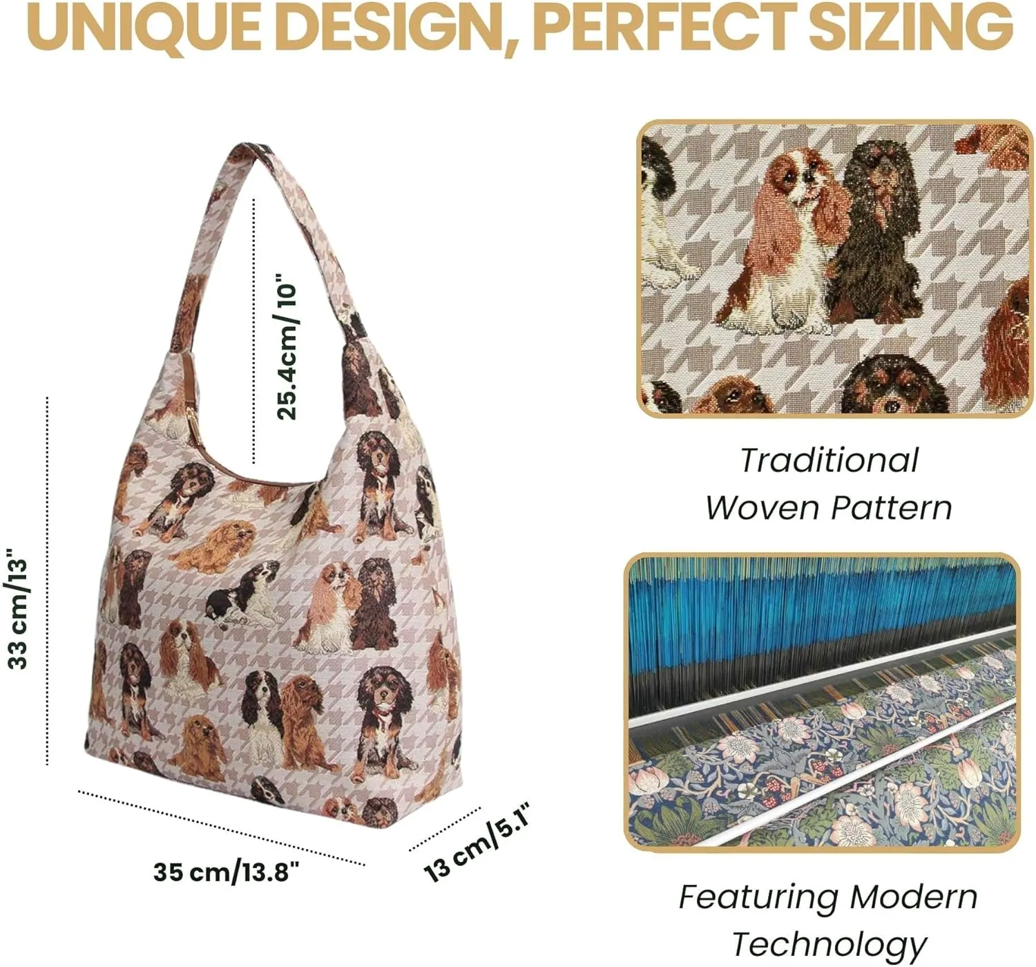 Signare Tapestry Hobo Shoulder bag Slouch Purse For Women