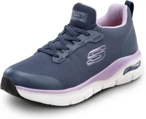 Skechers Arch Fit Work Leslie, Women's, Alloy Toe, Slip Resistant Low Athletic Slip On Work Shoe