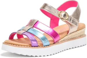 Skechers Girl's Miss Desert Kiss Hi Sandal