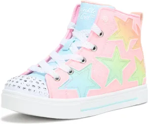Skechers Girl's Twinkle Sparks-Stellar Star Sneaker