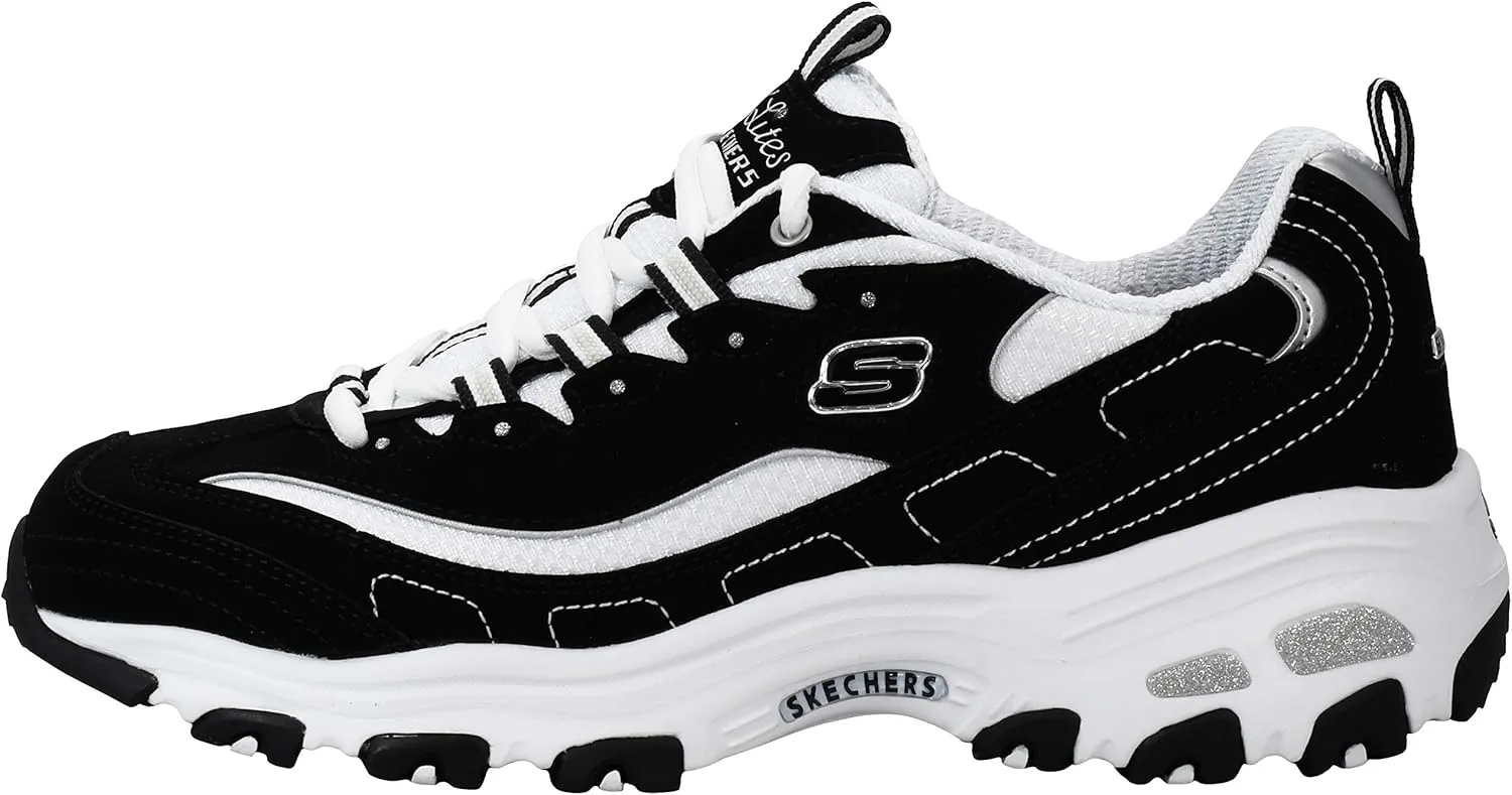Skechers Sport Women's D'Lites Original Non-Memory Foam Lace-Up Sneaker