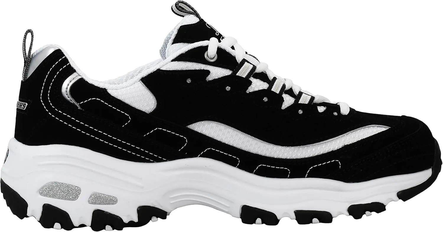 Skechers Sport Women's D'Lites Original Non-Memory Foam Lace-Up Sneaker