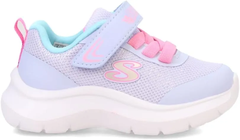Skechers Unisex-Child Skech-Fast-Playful Wishin Sneaker