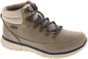 Skechers Women's Easy Going-Warm Escape Fashion Boot, Taupe, 7.5