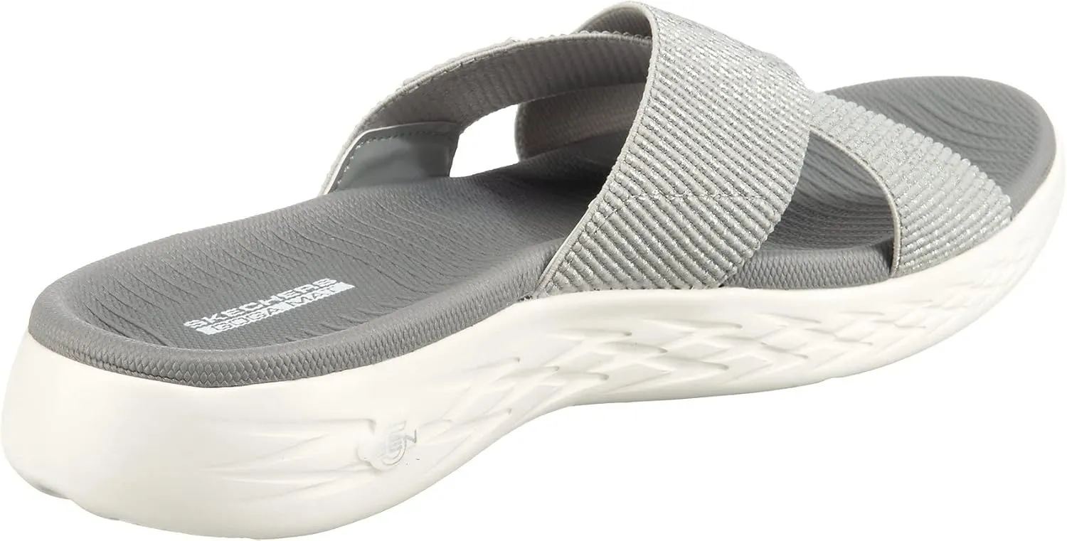 Skechers Women's On The Go 600 - Glistening Slide Sandal
