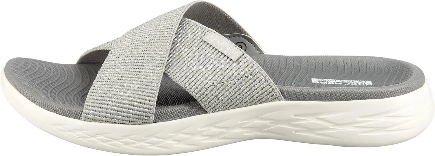 Skechers Women's On The Go 600 - Glistening Slide Sandal