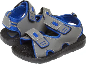 Skysole Boys Double Adjustable Strap Lightweight Sandals
