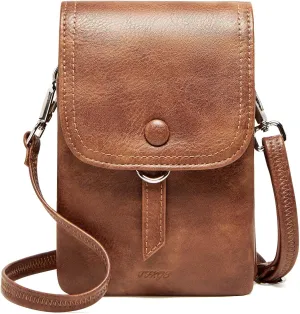 Small Crossbody Bags for women,Soft Leather Cell Phone Purse Lightweight,Little Crossbody Purses Women Trendy with Card slots