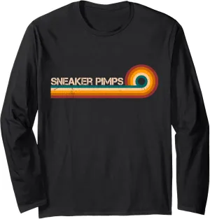 Sneaker Pimps Retro Stripes Musician Vintage Long Sleeve T-Shirt