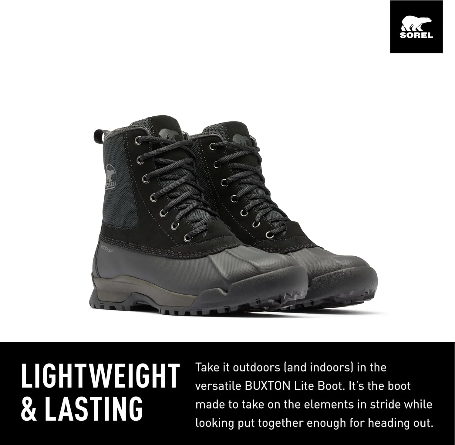 SOREL Men's Buxton Lite Waterproof Boot