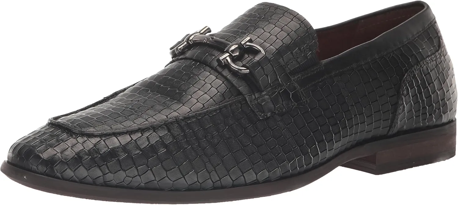 Stacy Adams Men's Feronte Slip On Loafer, Black, 10
