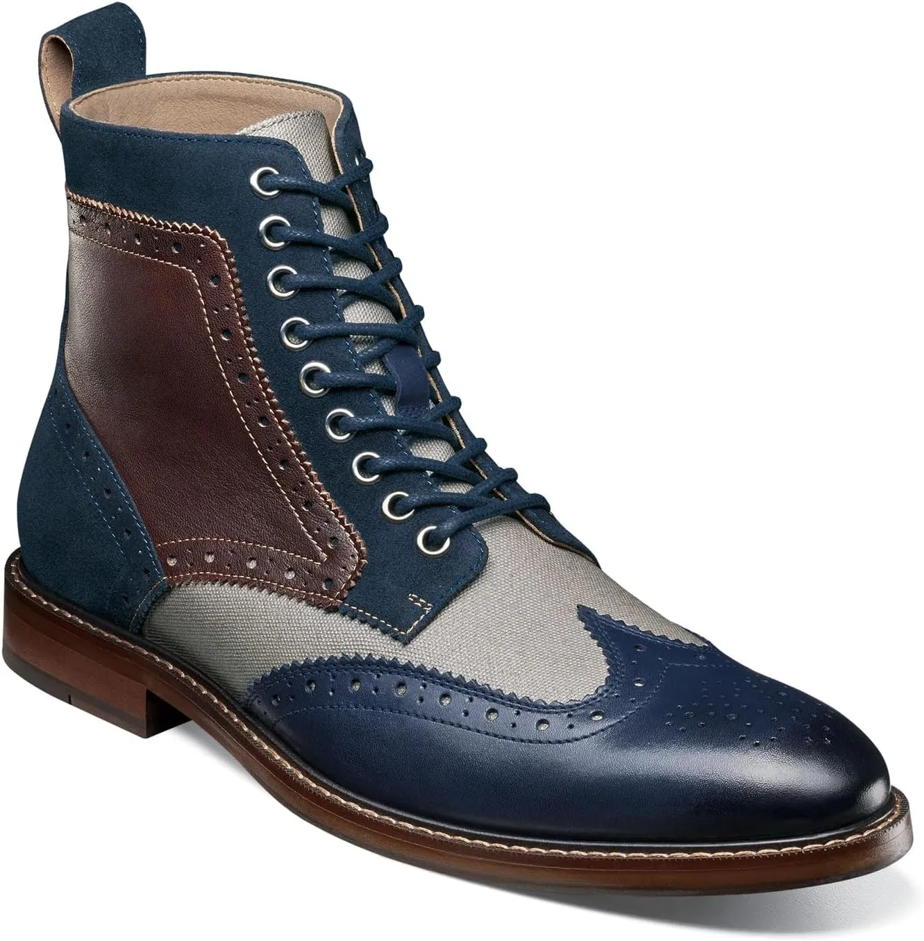 Stacy Adams Men's, Finnegan Wingtip Lace Up Boot