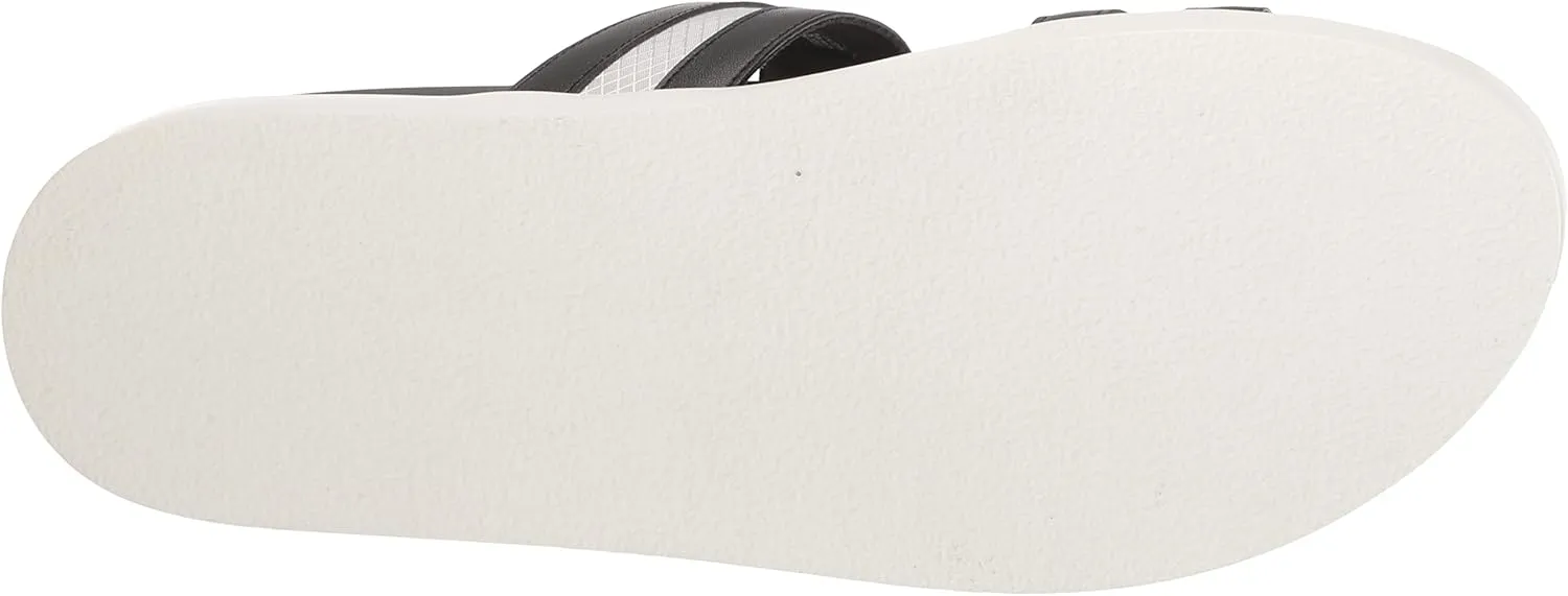 STACY ADAMS Men's Metro Double Strap Slide Sandal Flat