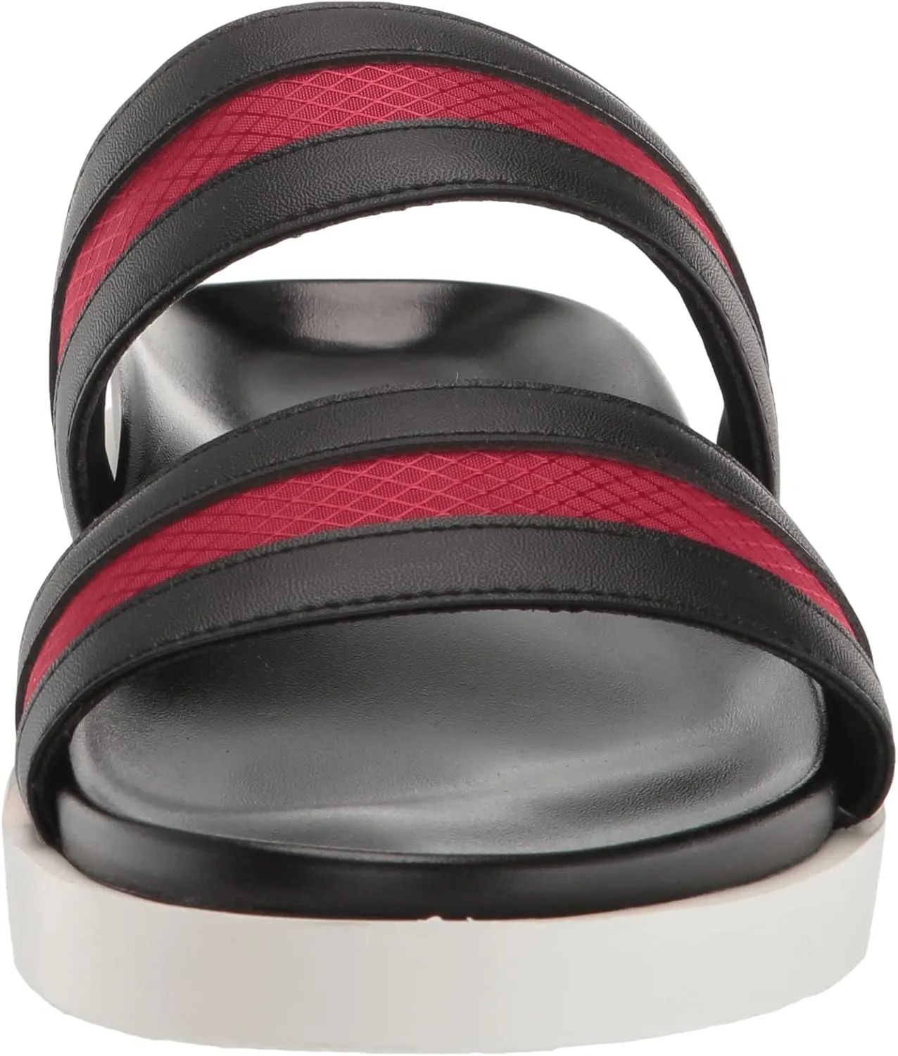 STACY ADAMS Men's Metro Double Strap Slide Sandal Flat