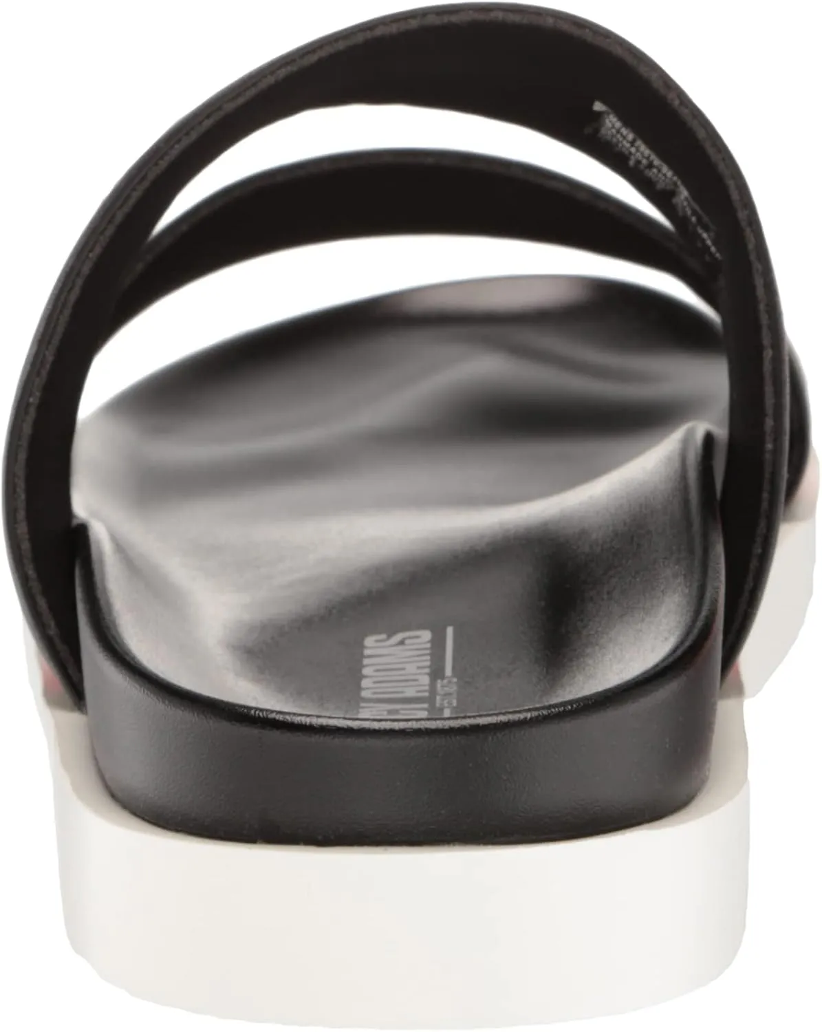 STACY ADAMS Men's Metro Double Strap Slide Sandal Flat
