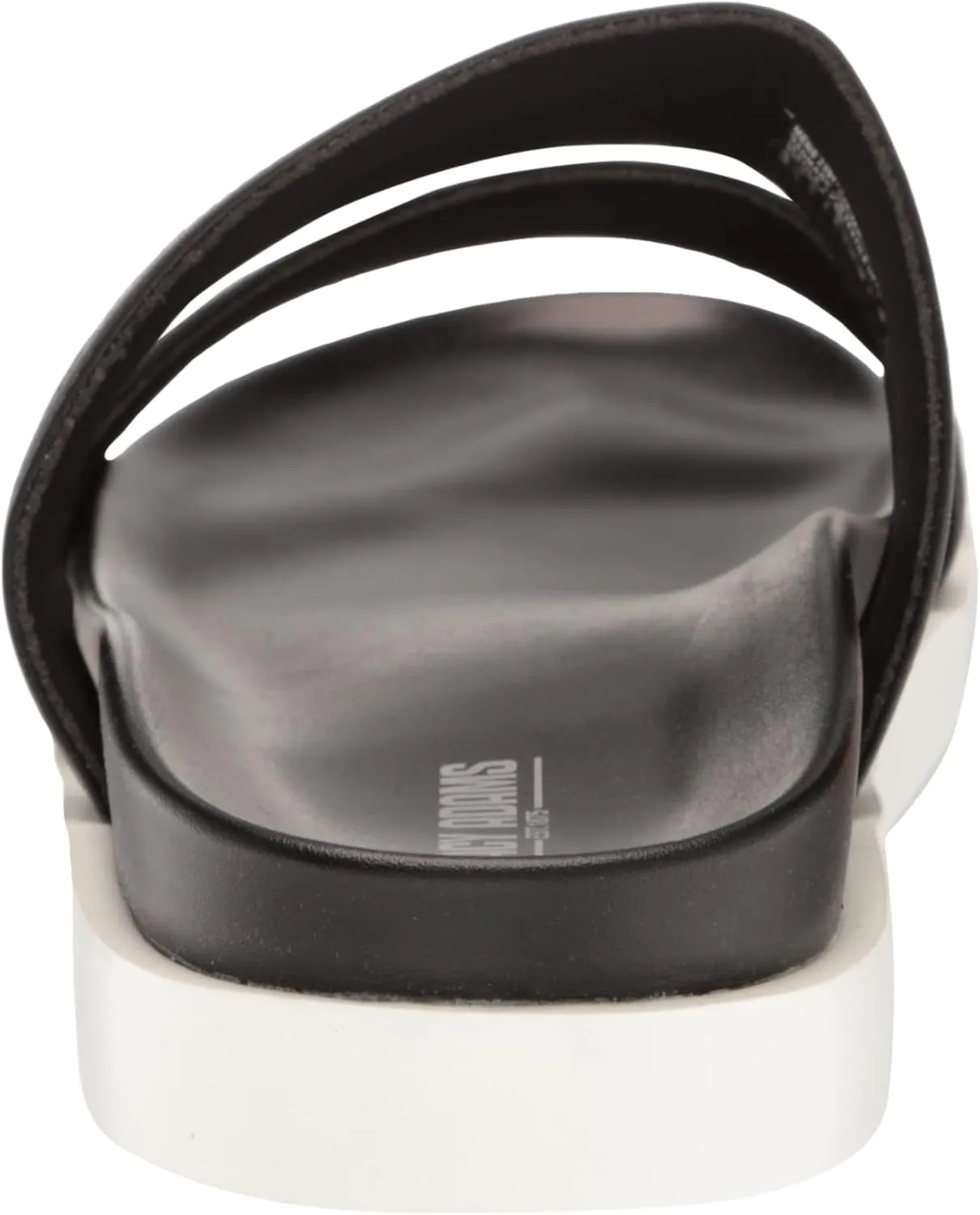 STACY ADAMS Men's Metro Double Strap Slide Sandal Flat