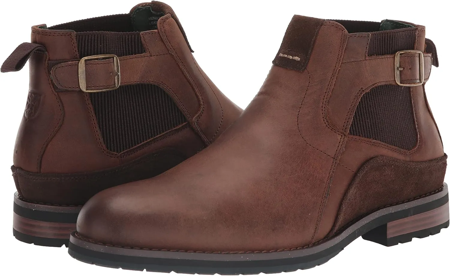 STACY ADAMS Men's Oskar Buckle Boot Chelsea