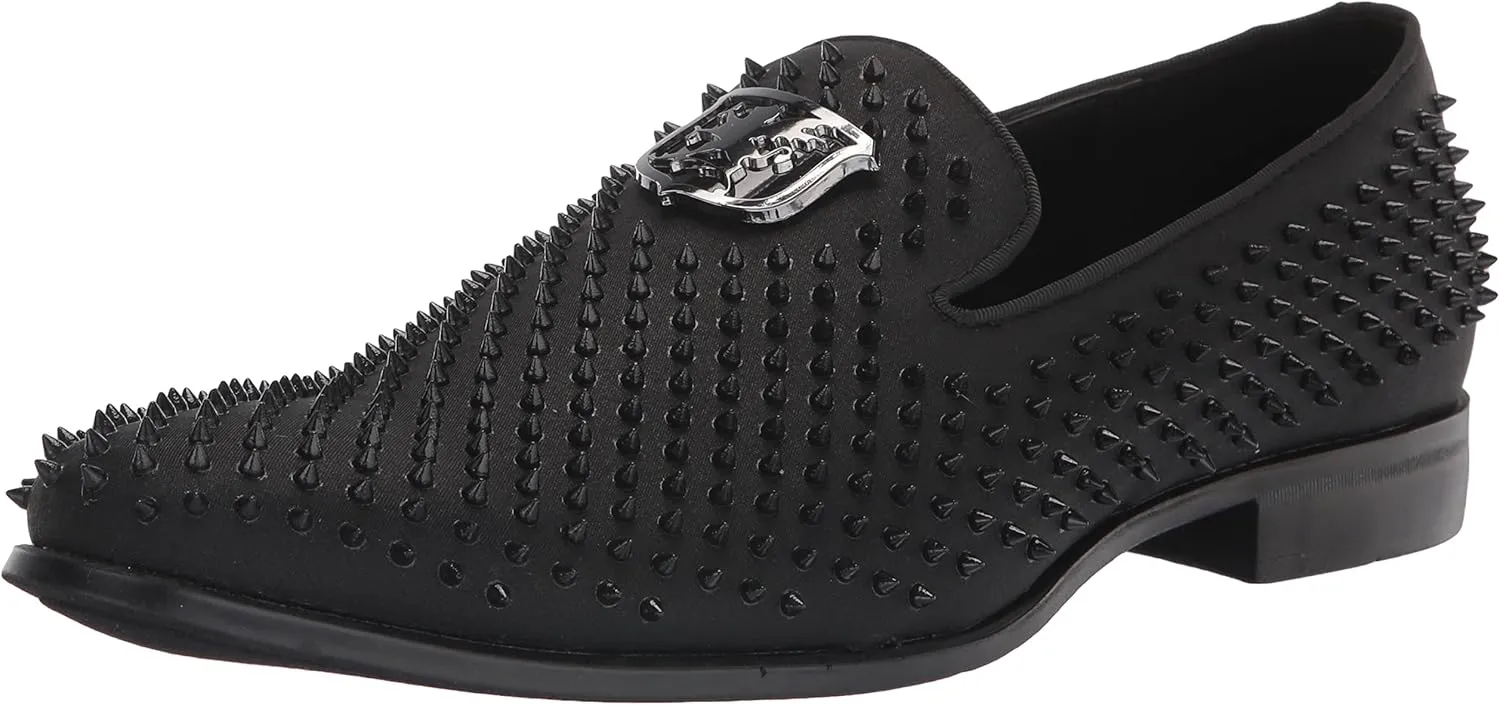 STACY ADAMS Men's Sabre Velour Slip on Loafer