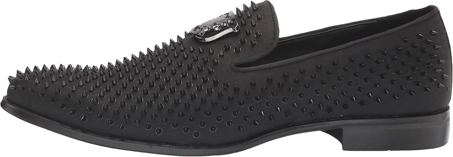 STACY ADAMS Men's Sabre Velour Slip on Loafer
