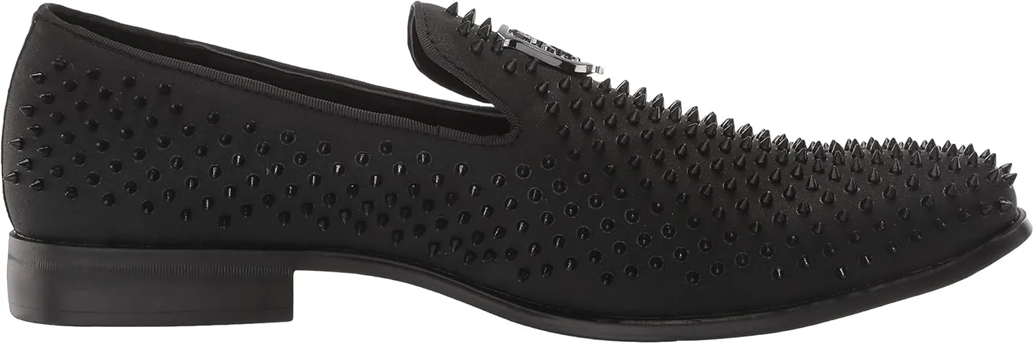 STACY ADAMS Men's Sabre Velour Slip on Loafer