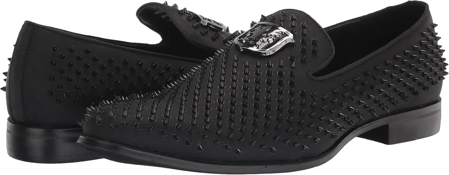 STACY ADAMS Men's Sabre Velour Slip on Loafer