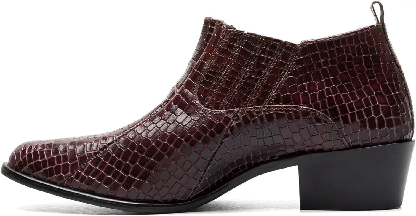 STACY ADAMS Men's Sandoval Heeled Ankle Boot