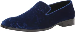 STACY ADAMS Men's Saunders Velour Slip on Loafer