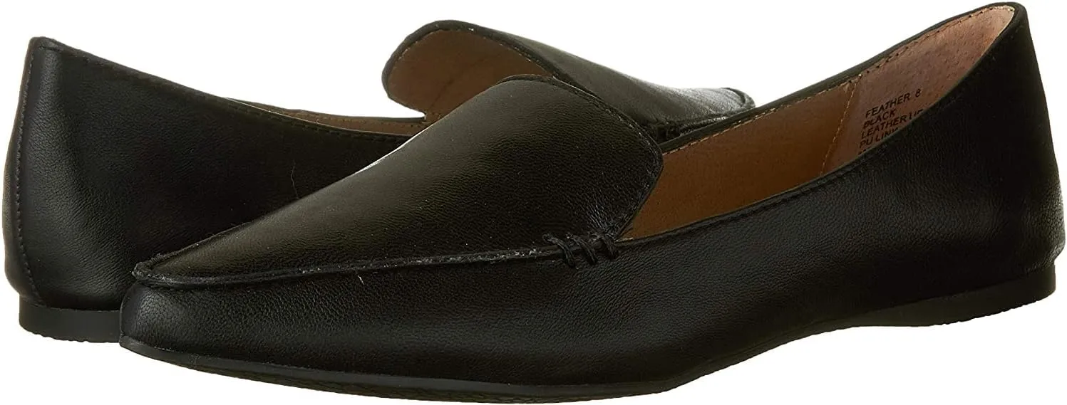 Steve Madden Women's Feather Loafer Flat