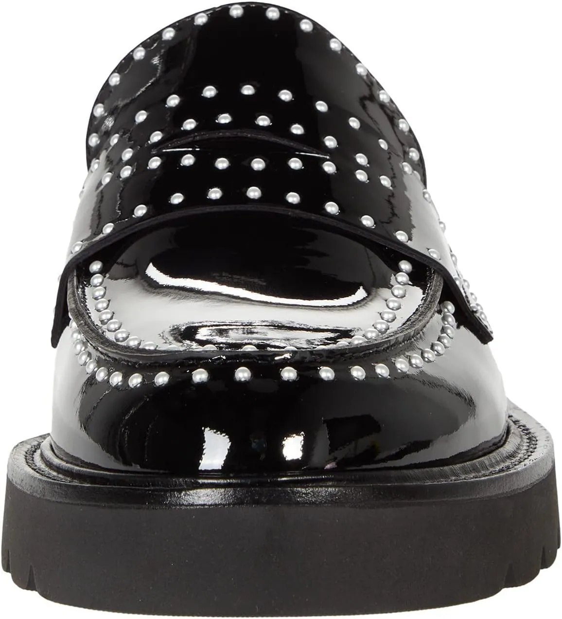 Stuart Weitzman Parker Lift Mini Pearl Loafer