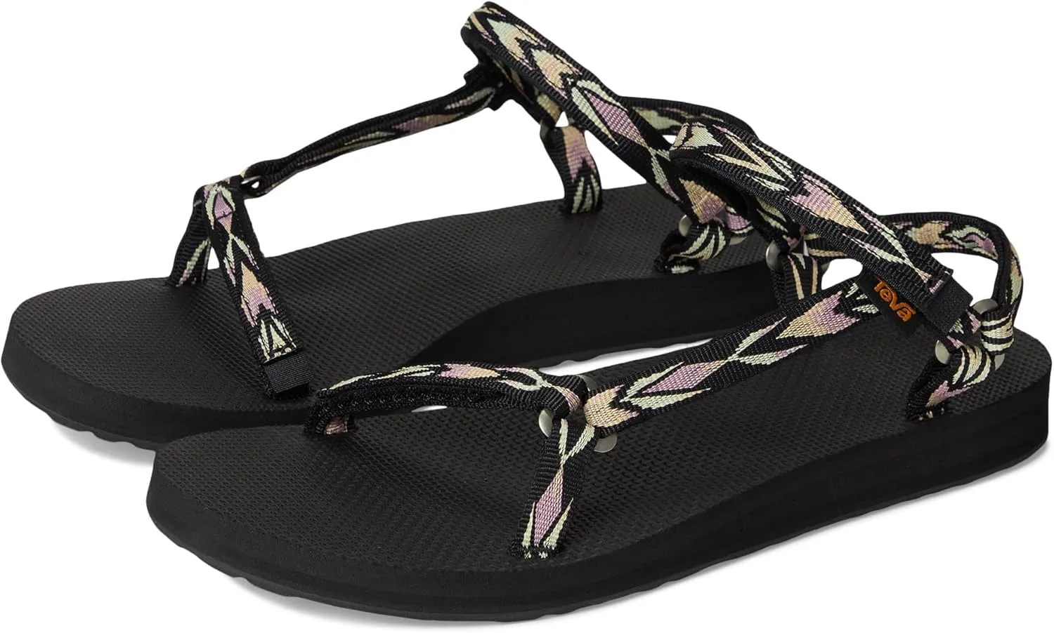 Teva Women's Original Universal Slim Sport Sandal, Archive Wings Root, 7