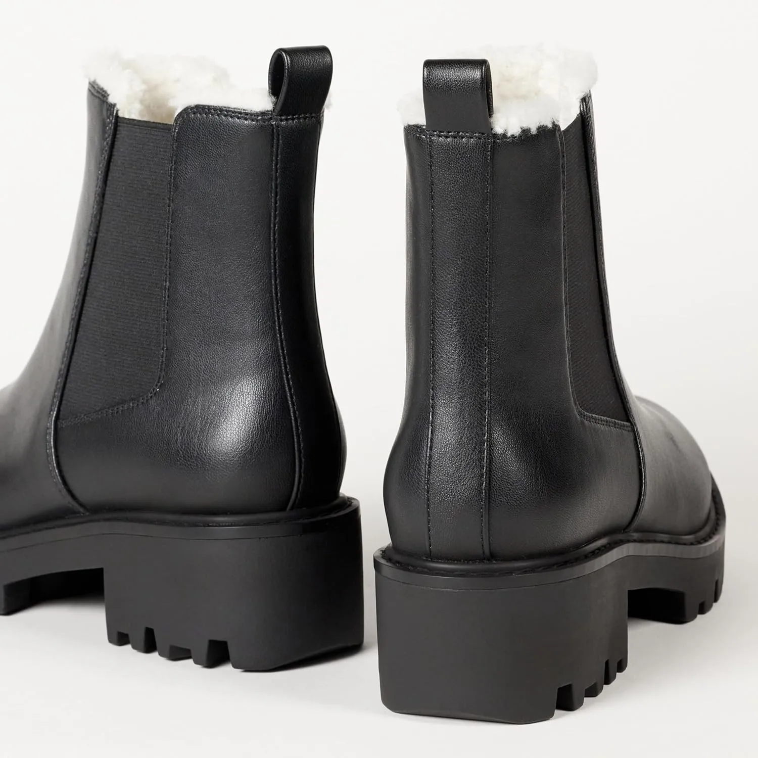 The Drop Women's Campbell Sherpa Chelsea Boot